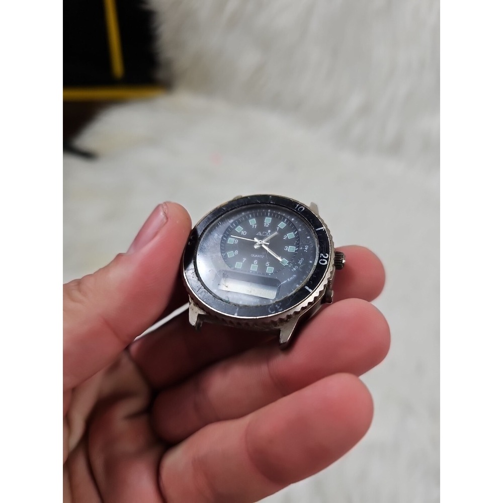 Vintage Antique Super Rare ADi Tachymeter Watch Water Resistance 5 ATM - Picture 5 of 9